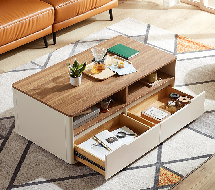 Nordic Style TV Cabinet Tea Table Combination Set Modern Small Family Simple Cabinet Furniture TV Cabinet/TV Stand
