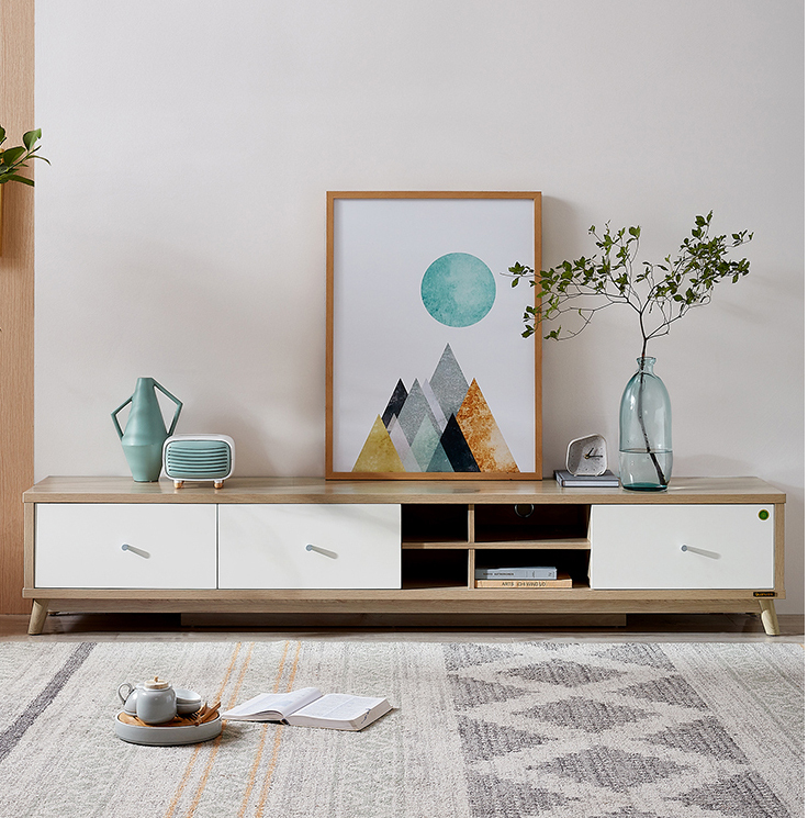 Nordic Modern Simple Furniture Living Room Tea Table Combination TV Cabinet/TV Stand