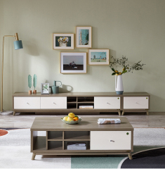 Nordic Modern Simple Furniture Living Room Tea Table Combination TV Cabinet/TV Stand