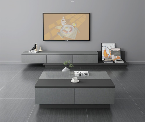 Nordic TV Cabinet Modern Contracted Small Family Living Room Furniture Combination Multi-Functional TV Cabinet/TV Stand