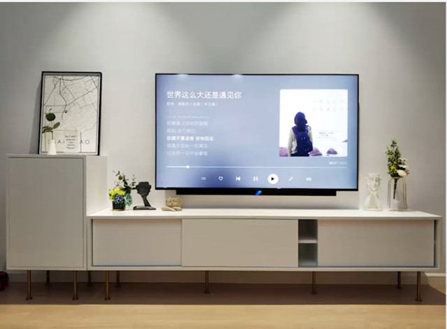 Nordic TV Cabinet Modern Simple Light Luxury TV Cabinet Tea Table Combination Living Room Small TV Cabinet/TV Stand