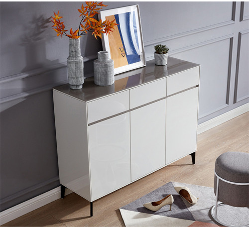 Modern Compact Small Porch Cabinet Door Large Capacity to Receive Economic Type Household Shoe Cabinet Shoe Rack
