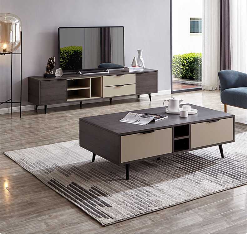Nordic Living Room Coffee Table TV Cabinet Small Modern Simple TV Cabinet/TV Cabinet