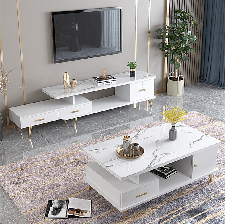TV Cabinet Coffee Table Set Nordic Bedroom Simple TV Cabinet Modern Simple Living Room TV Cabinet/TV Stand