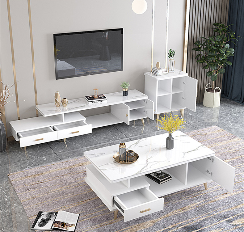 TV Cabinet Coffee Table Set Nordic Bedroom Simple TV Cabinet Modern Simple Living Room TV Cabinet/TV Stand