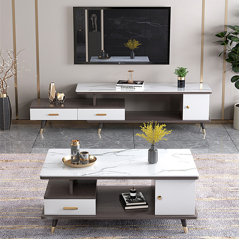 TV Cabinet Coffee Table Set Nordic Bedroom Simple TV Cabinet Modern Simple Living Room TV Cabinet/TV Stand