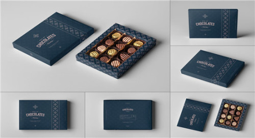 Idea de empaquetado de caja de Chocolate 2020 personalizada de E &amp;amp; G