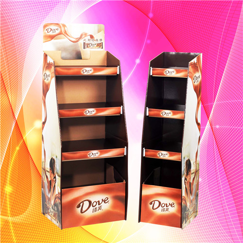 Custom Sachet PDQ Merchandising Cardboard Retail Counter Display Box