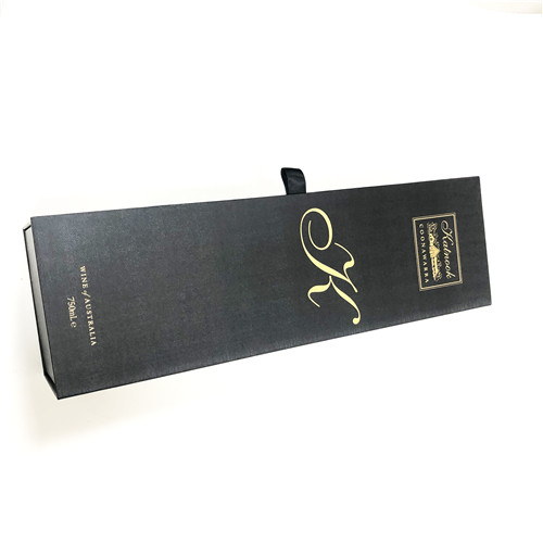 wholesale custom logo printed made foldable black magnetic tea eco friendly cardboard wine paper gift box