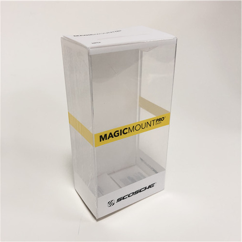 Caja de regalo de paquete de plástico transparente al por mayor cajas de embalaje de acetato transparente de plástico personalizado