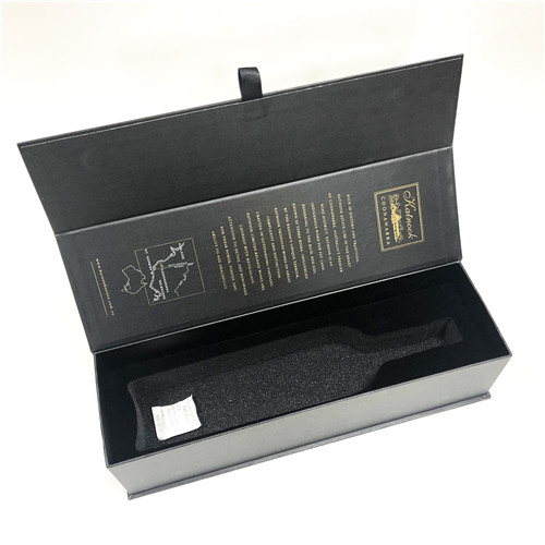 wholesale custom logo printed made foldable black magnetic tea eco friendly cardboard wine paper gift box