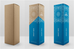 Custom cardboard wine boxes Environmentally-friendly Wine Box