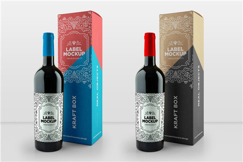 Boîtes de vin en carton personnalisées