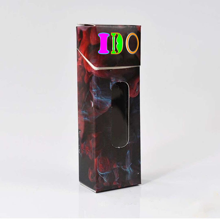 Usine e cigarette flip emballage jetable emballage Flip Top pour cbd vape cartouche