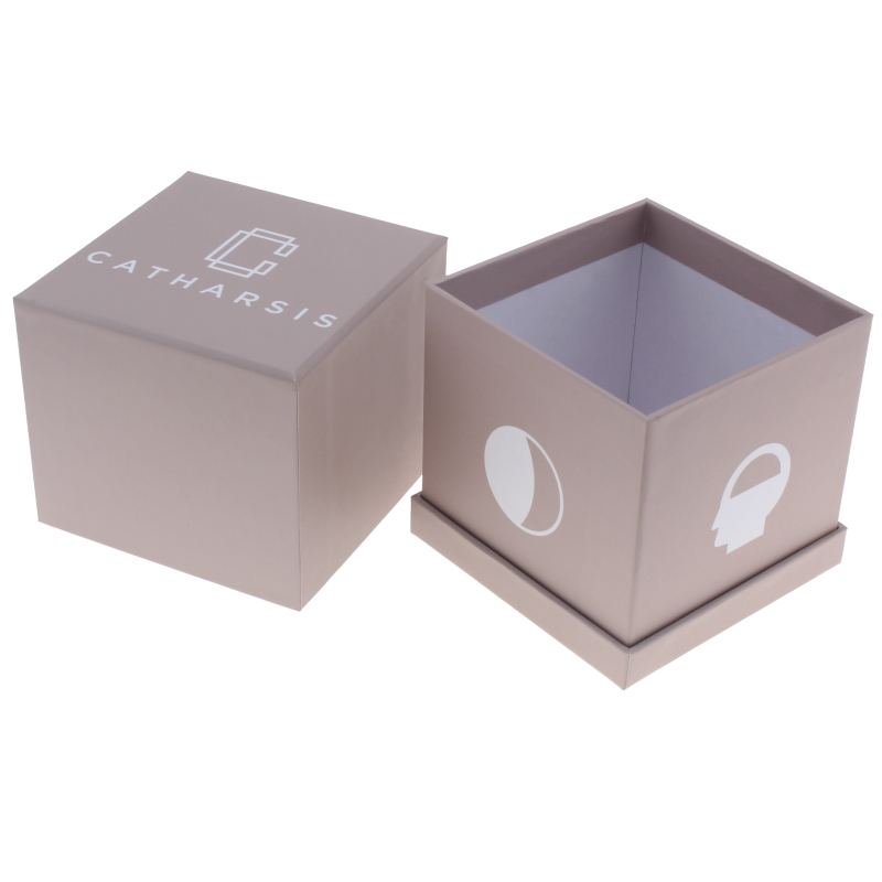 Impresión de logotipo personalizado reciclar papel hexágono caja de embalaje al por menor pequeñas cajas de embalaje para Extracto de planta con punto UV