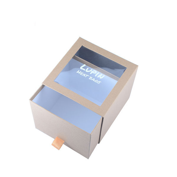 High Sales Cardboard Paper Display Jewelry Packaging Box With Clear Window