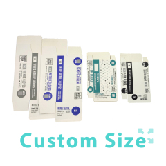 Custom Size and Logo Printed Paper Material Medical Gloves Packaging Box