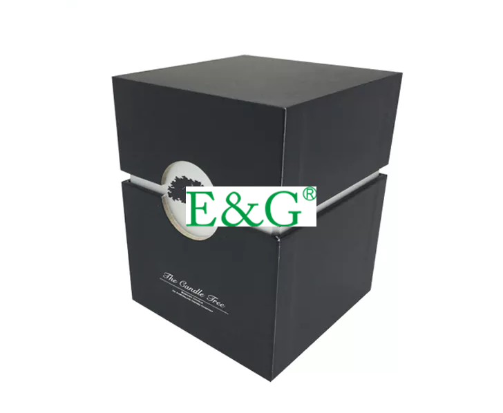 Premium Custom Print Logo Caja de velas de lujo personalizada