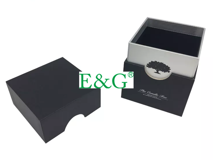 Premium Custom Print Logo Custom luxury candle box