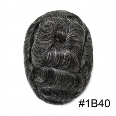 1B40# Off Black with 40% Grey fiber