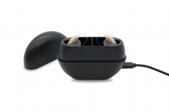 パワーバンク機能付きデジタルミニ充電式ポータブル充電ケース補聴器パワーバンク機能付き補助