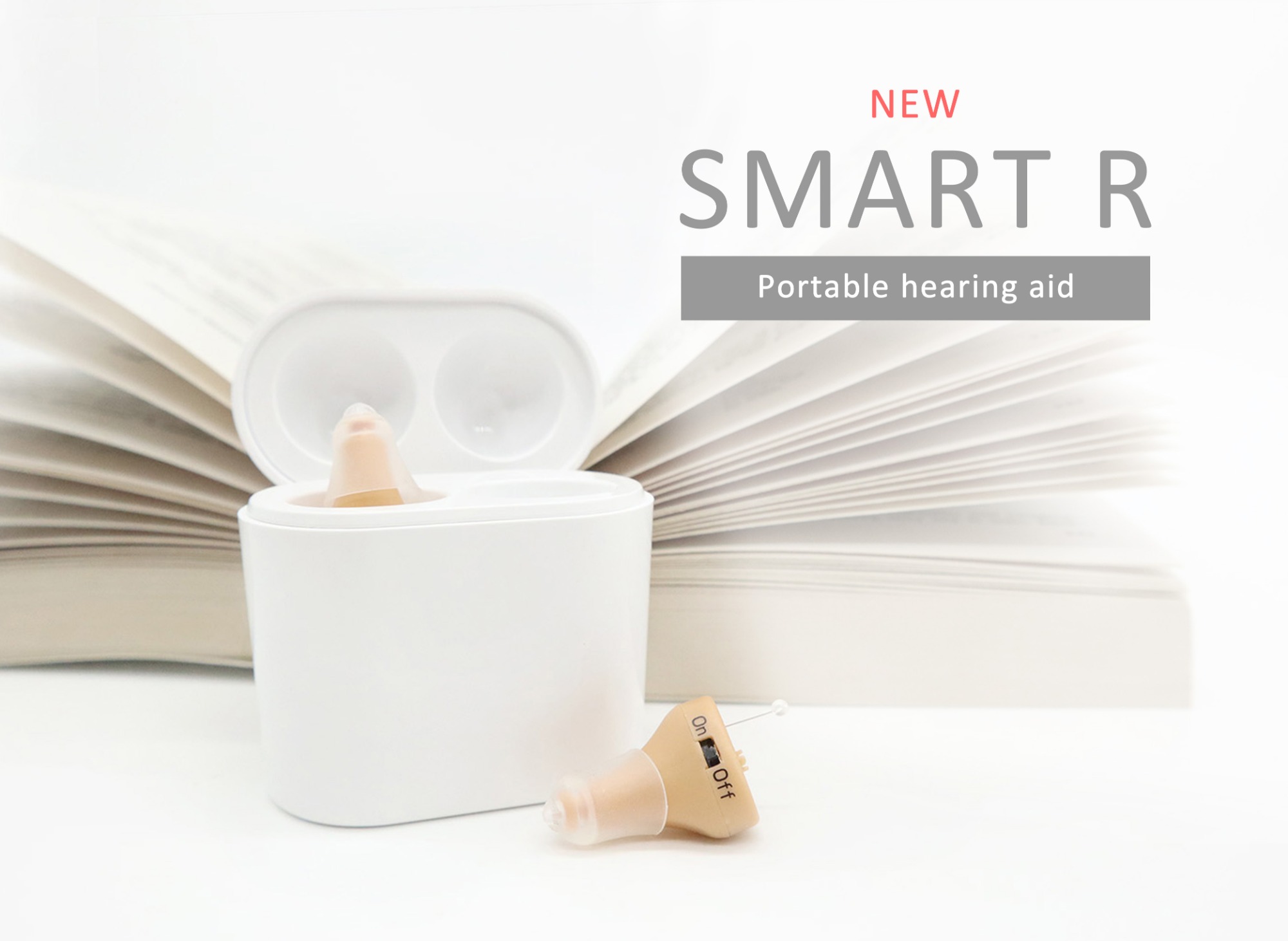 新款mini可充电CIC助听器