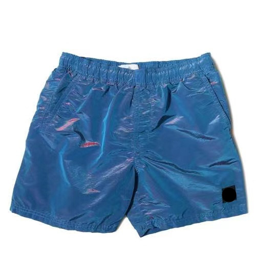 B0245 NYLON METAL WEFT SHORT BLUE/RED