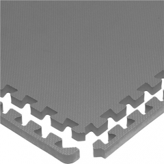 Puzzle Exercise Mat with EVA Foam Interlocking Tiles for Exercise, MMA, Gymnastics and Home Gym Protective Flooring T Cross Pattern Texture