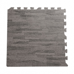 Wood Grain Floor Mats Foam Interlocking Mats Tile 3/8-Inch Thick Flooring Wood Mat Tiles - Home Office Playroom Basement Trade Show