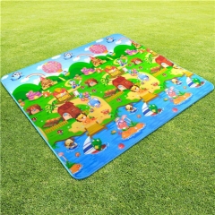 EPE Foam Giraffe Waterproof Non-Slip Children's Decoration Play Mat for Baby for Bedroom Living Room Games Room Soft and Comfortable