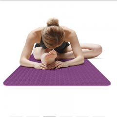 6mm Eco-Friendly Laser Body Alignment Lines Gym TPE Yoga/Pilates Mat