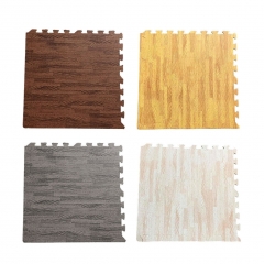 EVA puzzle ground floor mat sound insulation anti-skid wood grain Non-slip for children room