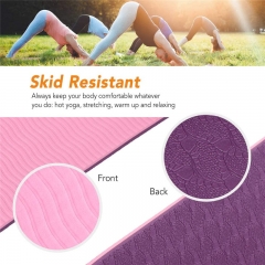 New Design Eco-Friendly Durable Customized TPE Yoga Mat
