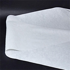 Polyester & Viscose Spunlace Nonwoven Fabric Sanitary Napkin Raw Material Spunlace with Dots