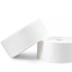 Hot Selling Wet Wipes Material Spunlace Nonwoven Fabric Rolls 50%Viscose 50%Polyester Non Woven Fabric Manufacturer