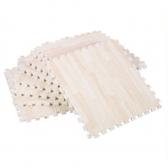 Wood Grain EVA Foam Floor Mat Used for Taekwondo, Karate, Kongfu, Club, Children Playground and Living Room etc