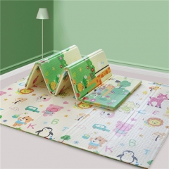 200*180cm Foldable Cartoon Baby Play Mat XPE Puzzle Children's Mat Baby Climbing Pad Baby Games Mats