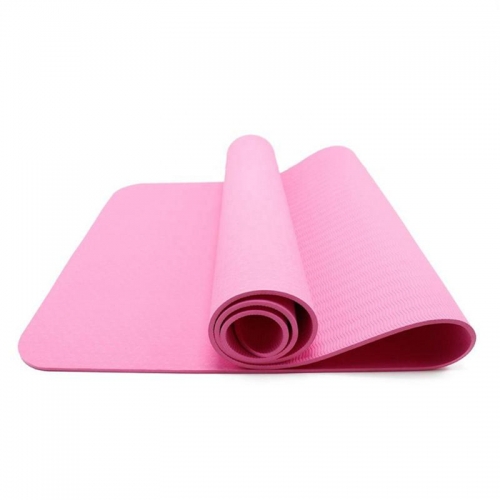 Gym Eco-Friendly Double Layer /Color Exercise Non-Slip TPE Yoga Mat, Fitness Mat, Sports Yoga Mat