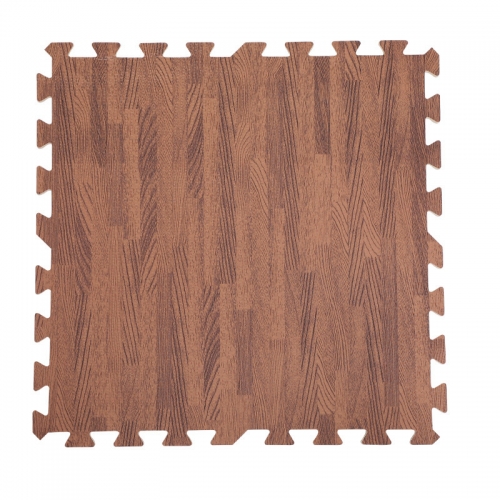 CT WHESL wood grain foam floor mat houseuse floor tiles interlocking eva mats