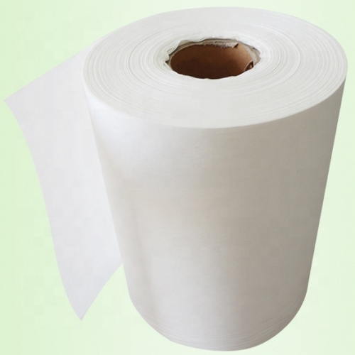 70%Viscose 30%Polyester Spunlace Non Woven Fabric for Wet Wipes Rolls