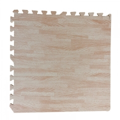 Wooden Grain Floor Mats Foam Interlocking Mats Each Tile 1cm Thick Flooring Wood EVA Puzzle Mat