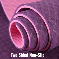 Non-Slip Anti-Skid Yoga Eco Friendly TPE PVC PU NB...