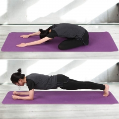 6mm Custom Printed Eco Friendly Anti-Fatigue Yoga Exercise Matt TPE Yoga Mat