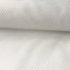 Pearl Pattern White Spunlace Non Woven Raw Material for Makeup Wipes Non Woven Fabric Manufacturer