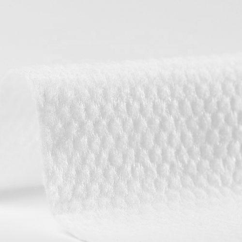 3D Embossed Parrallet Plain Spunlace Nonwoven Fabric