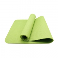 Gym Eco-Friendly Double Color Exercise Non-Slip TPE Foam Yoga Mat