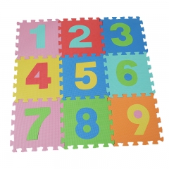 Kids Puzzle Alphabet Numbers Play Mat