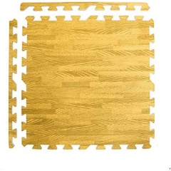 Wood Grain Interlocking Foam Mats Foam floor tiles