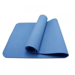 Professional Non Slip Exercise Gym Fitness 6mm Custom TPE Yoga Mat with