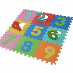 High Quality Alphabet Educational Cartoon Animal Eco Friendly EVA Foam Educational Floor Baby Play Puzzle Mat